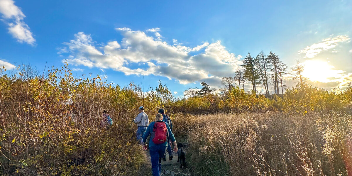 Three Hills Hike w/ Robin Kerr & Sue Pike