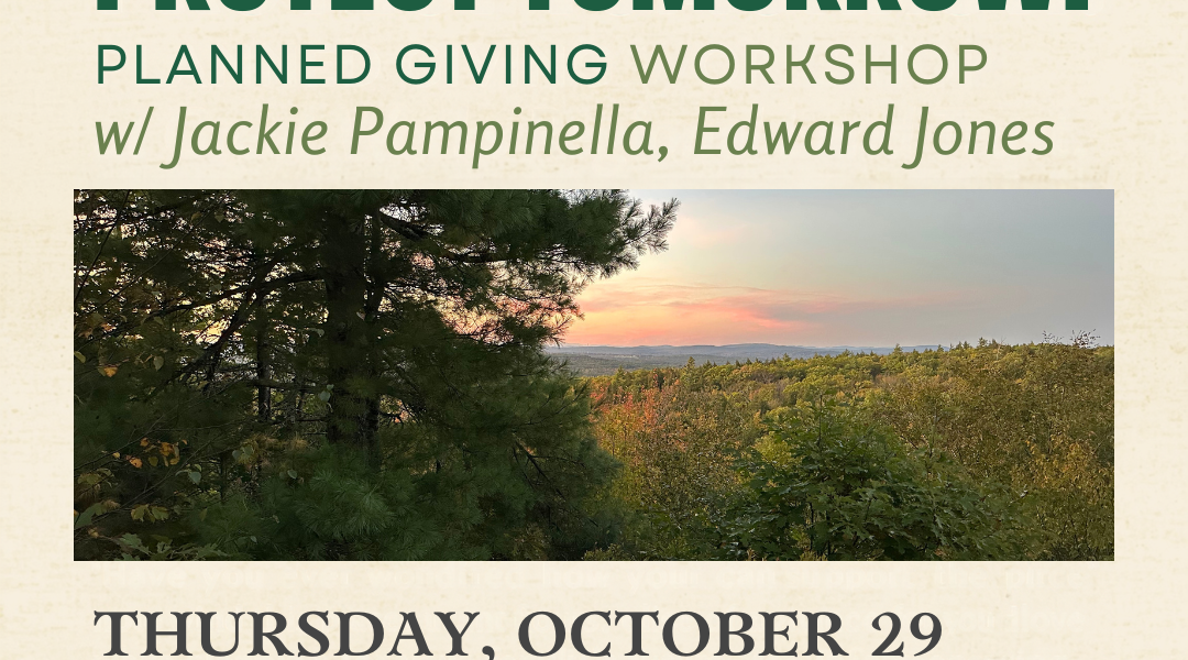 Planned Giving Information and Workshop w/ Edward Jones